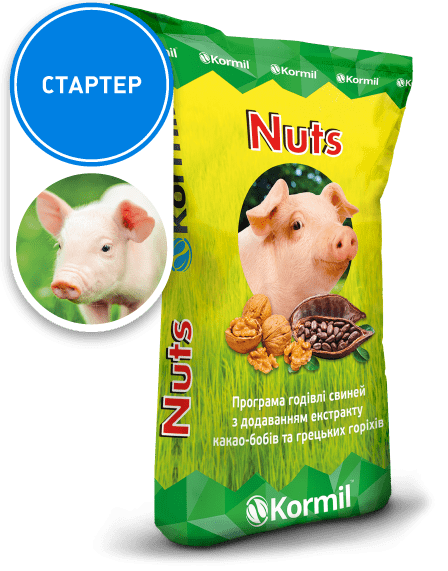 5340 Nuts Стартер для свиней 4%