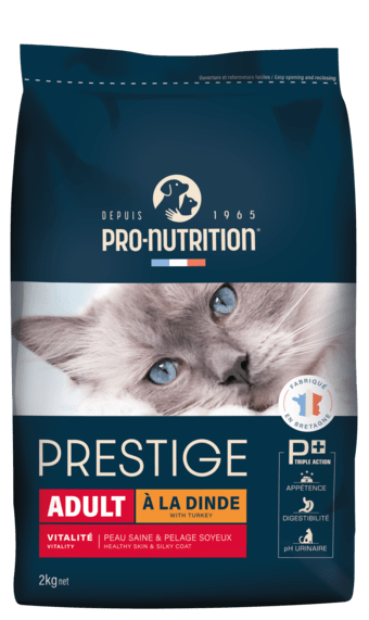 PRESTIGE CAT 8+ STERILIZED Повнораціонний сухий корм для дорослих стерилізованих кішок, кастрованих котів старше 8 років