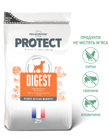 PROTECT CHIEN URINARY (УРІНАРІ) Лікувальний корм при захворюваннях сечовивідних шляхів(струвіти та оксалати)