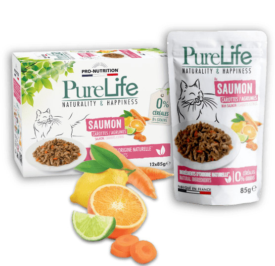 PURE LIFE WET CHICKEN філе курки в соусі (шматочки) з морквою та журавлиною
